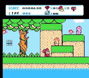 Don Doko Don 2 (Japan) screen shot game playing